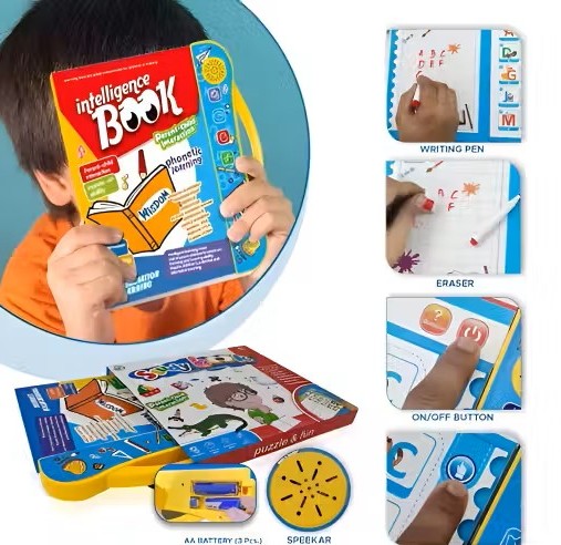 Intelligence Book Interactive Sound Learning Book for Kids